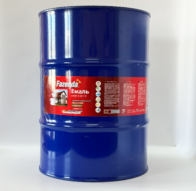 Емаль алкідна "FAZENDA" ПФ-115 (50кг) Жовта